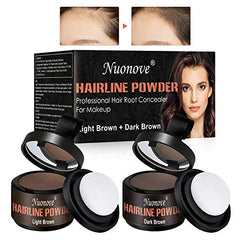 Natural Hair Line Powder Black Root Cover Up Natural Waterproof Hairline Shadow Powder Hair Concealer Coverage Makeup